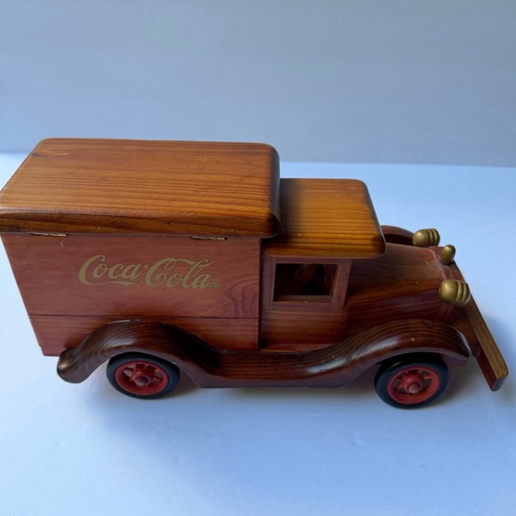 Vintage Rare Coca Cola Wooden Delivery Truck - Picture 5 of 7